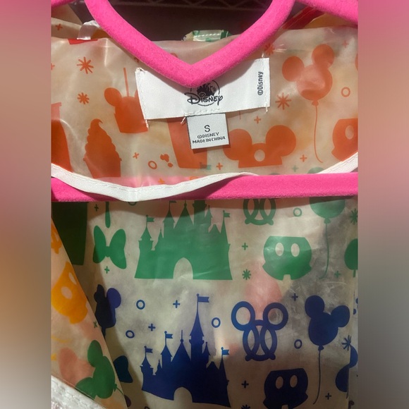 Disney’s Rainbow Mickey and Snacks Clear Raincoat - Picture 3 of 14